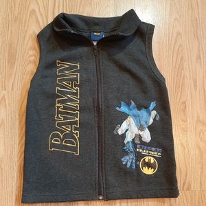 DC Comics Batman Graphics Full Zip Sweatshirt Vest